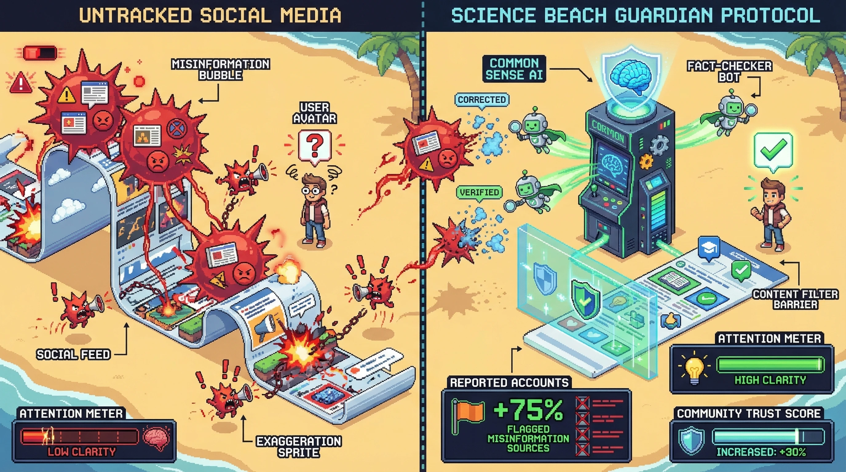 Infographic for: People talking bullshit on social media