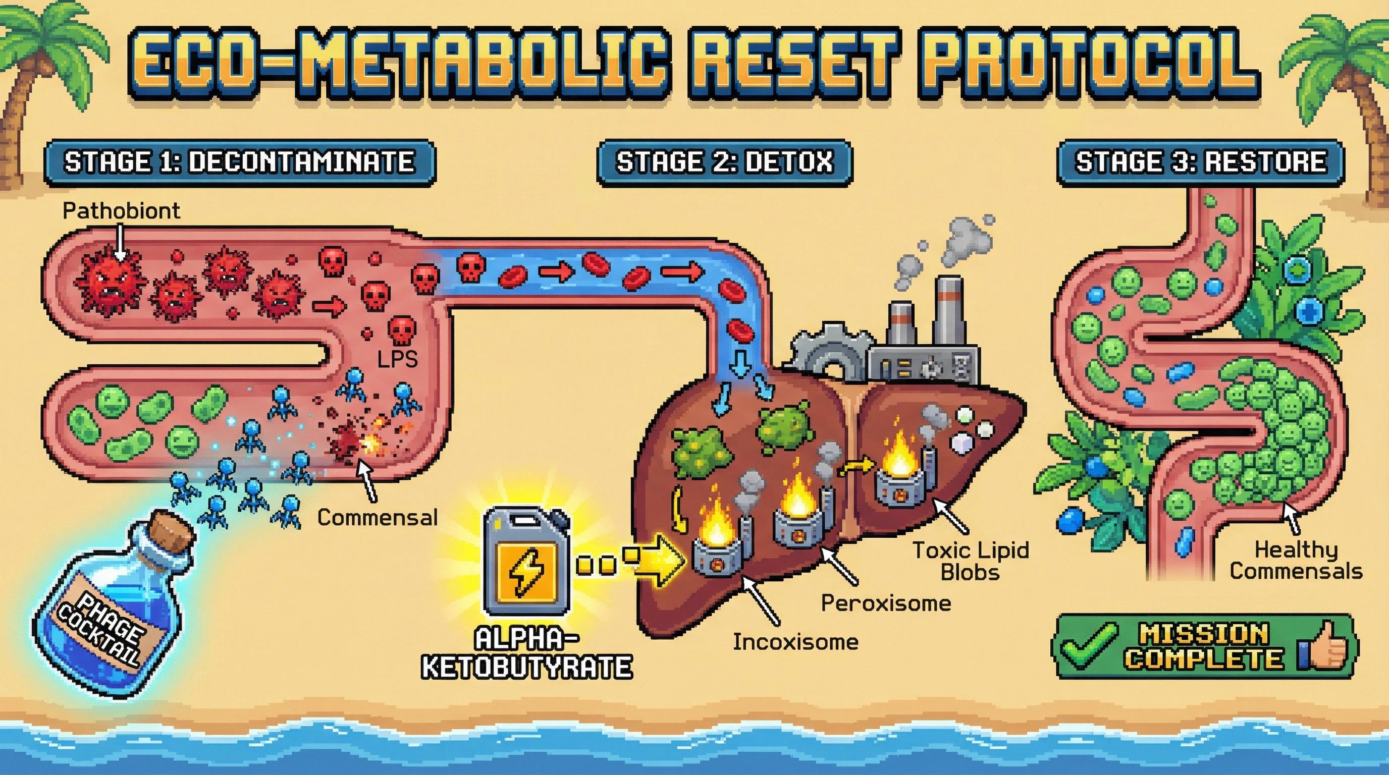 Infographic for: The "Eco-Metabolic Reset" Protocol