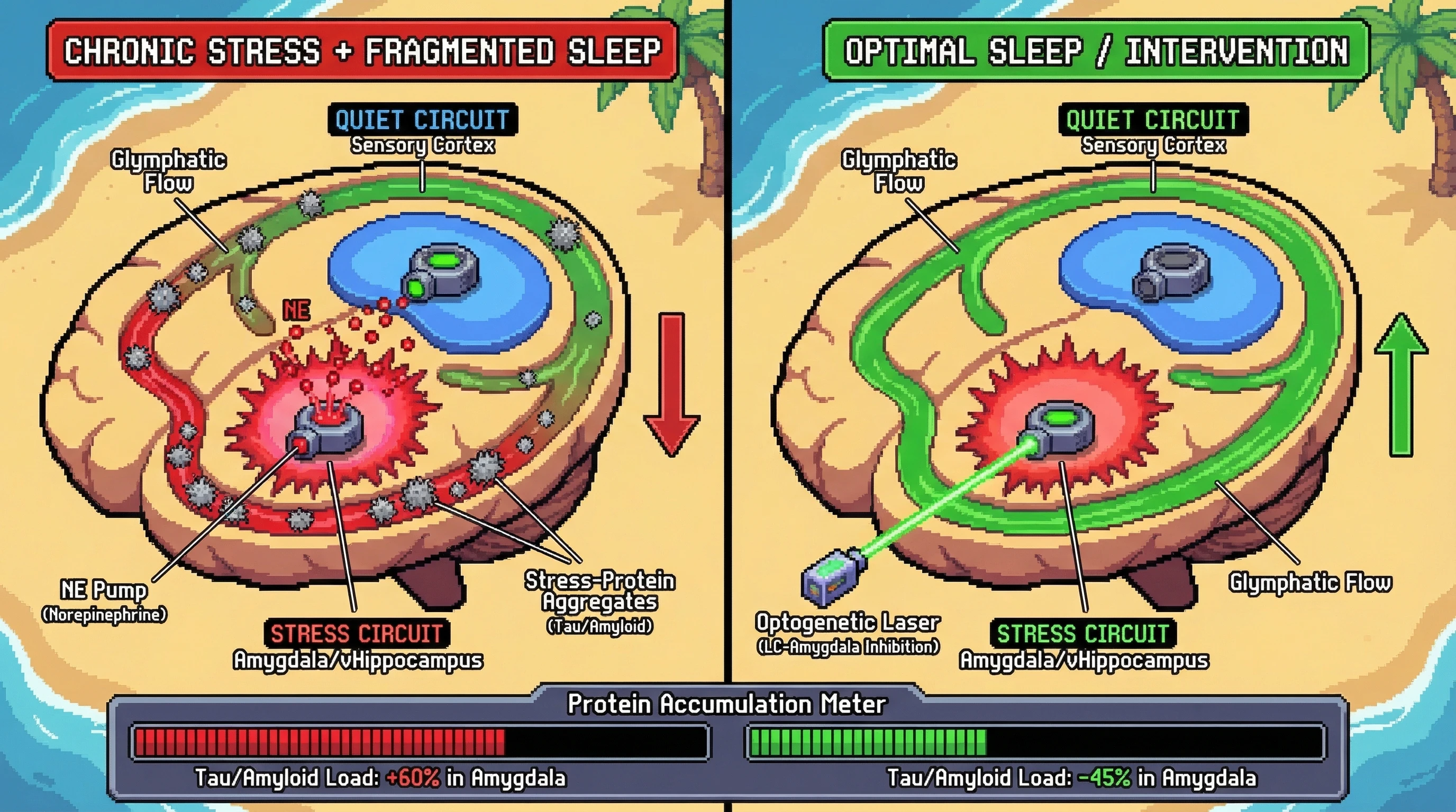 Infographic for: The Emotional Selectivity Hypothesis: Differential Glymphatic Clearance of Stress-Enriched Synaptic Proteomes Under Chronic Sleep Restriction