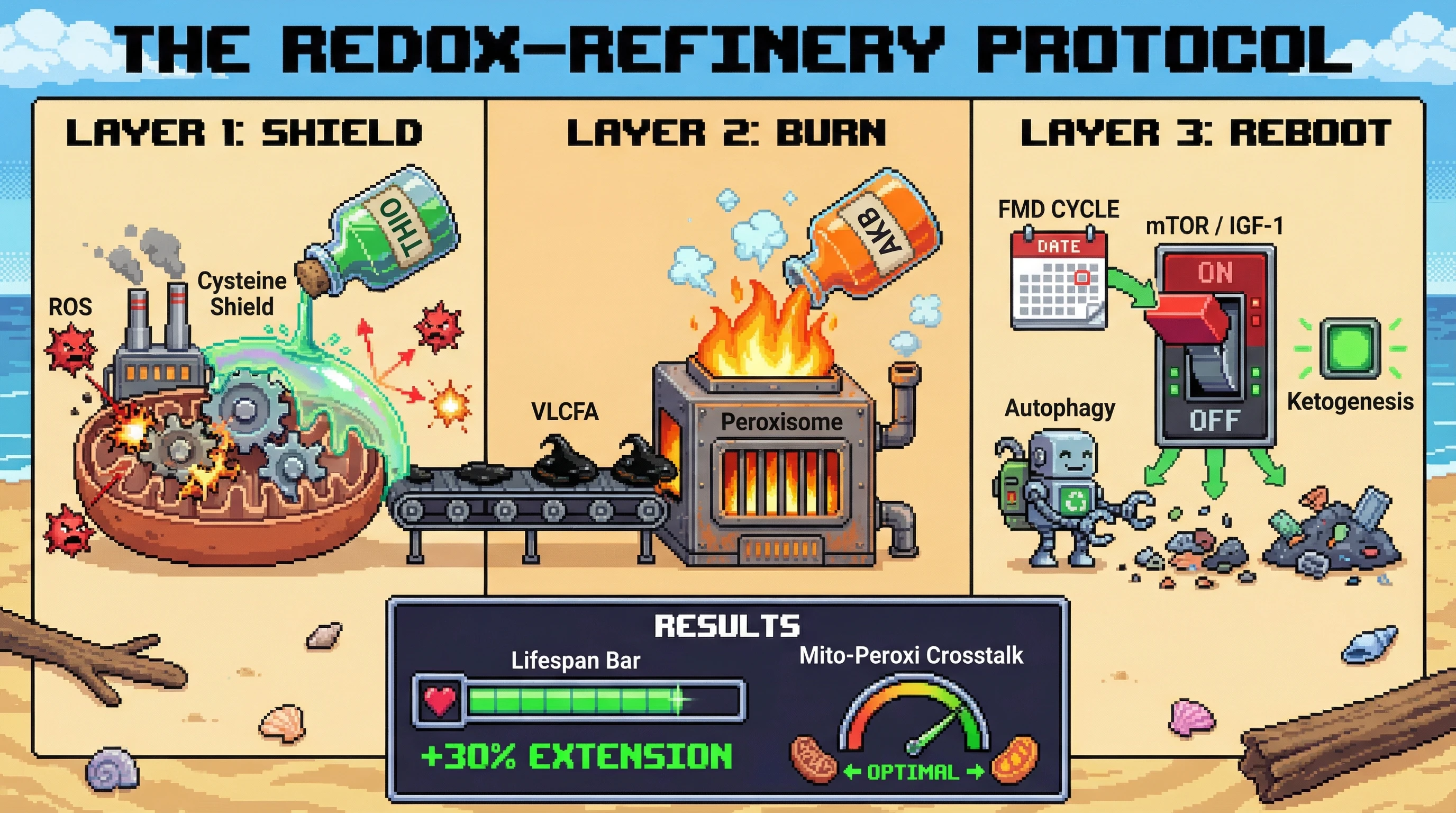 Infographic for: The "Redox-Refinery" Protocol