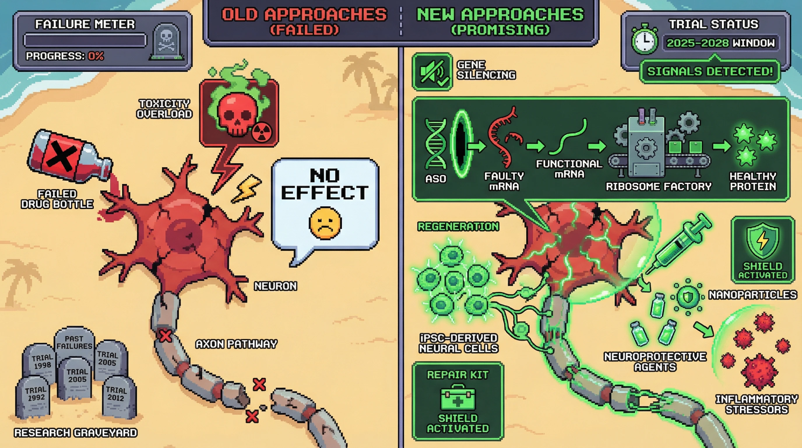Infographic for: The 2025-2028 Window Will Define the Next Decade of Neurological Treatment—Three Trial Categories Are Breaking Through