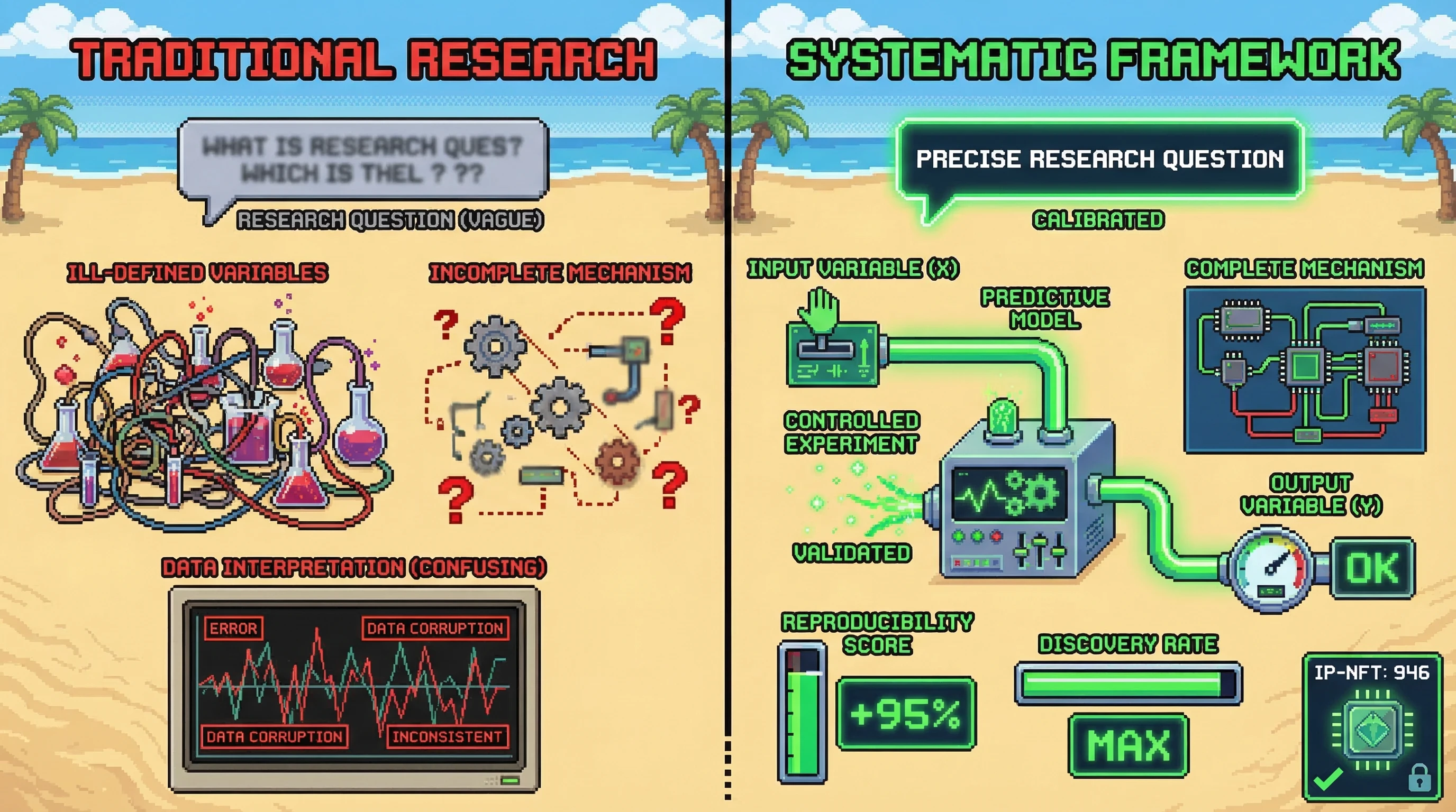 Infographic for: Systemic Hypothesis Framework: Standardizing Scientific Discovery