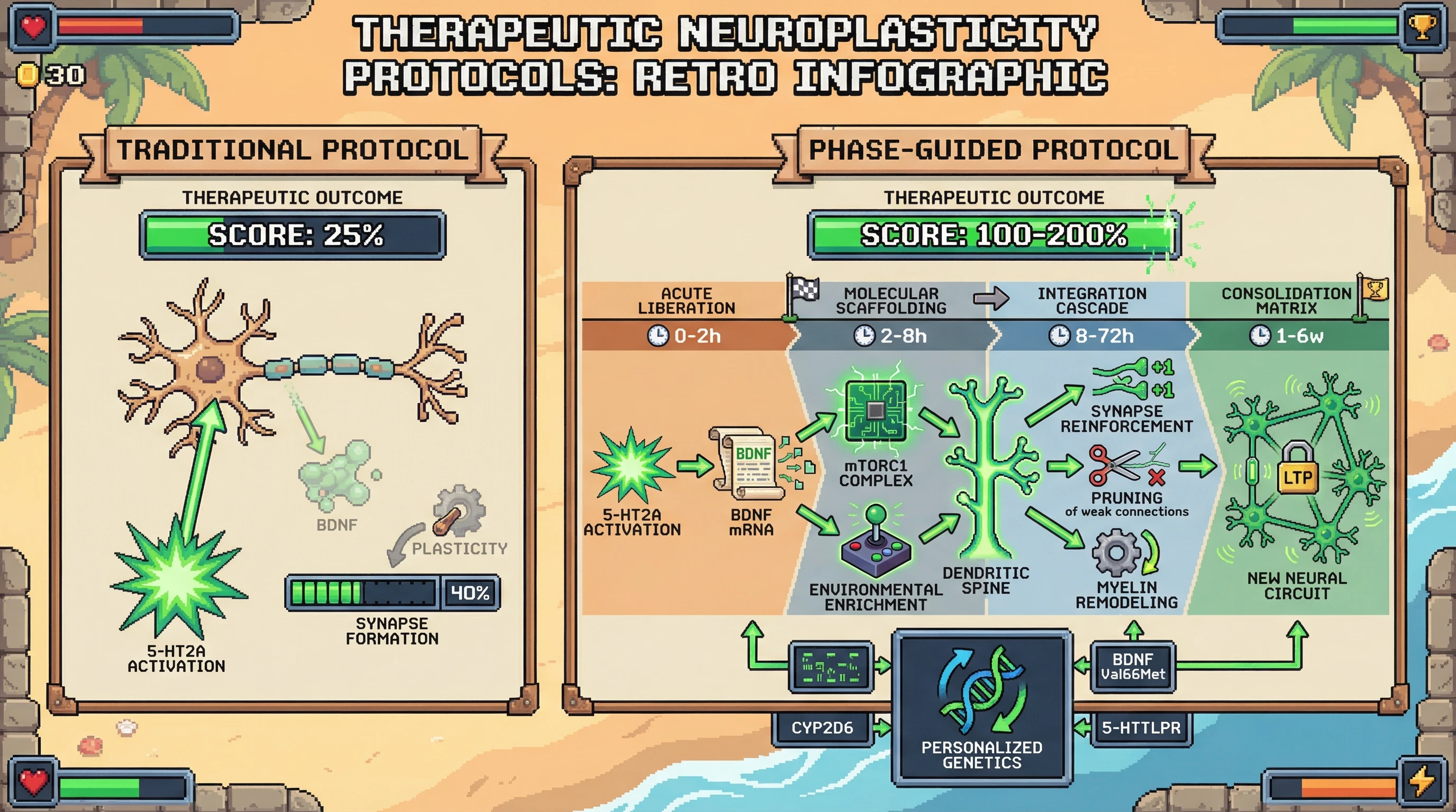 Infographic for: The Neuroplasticity Window Is Not A Window—It's A Multi-Phase Temporal Orchestra