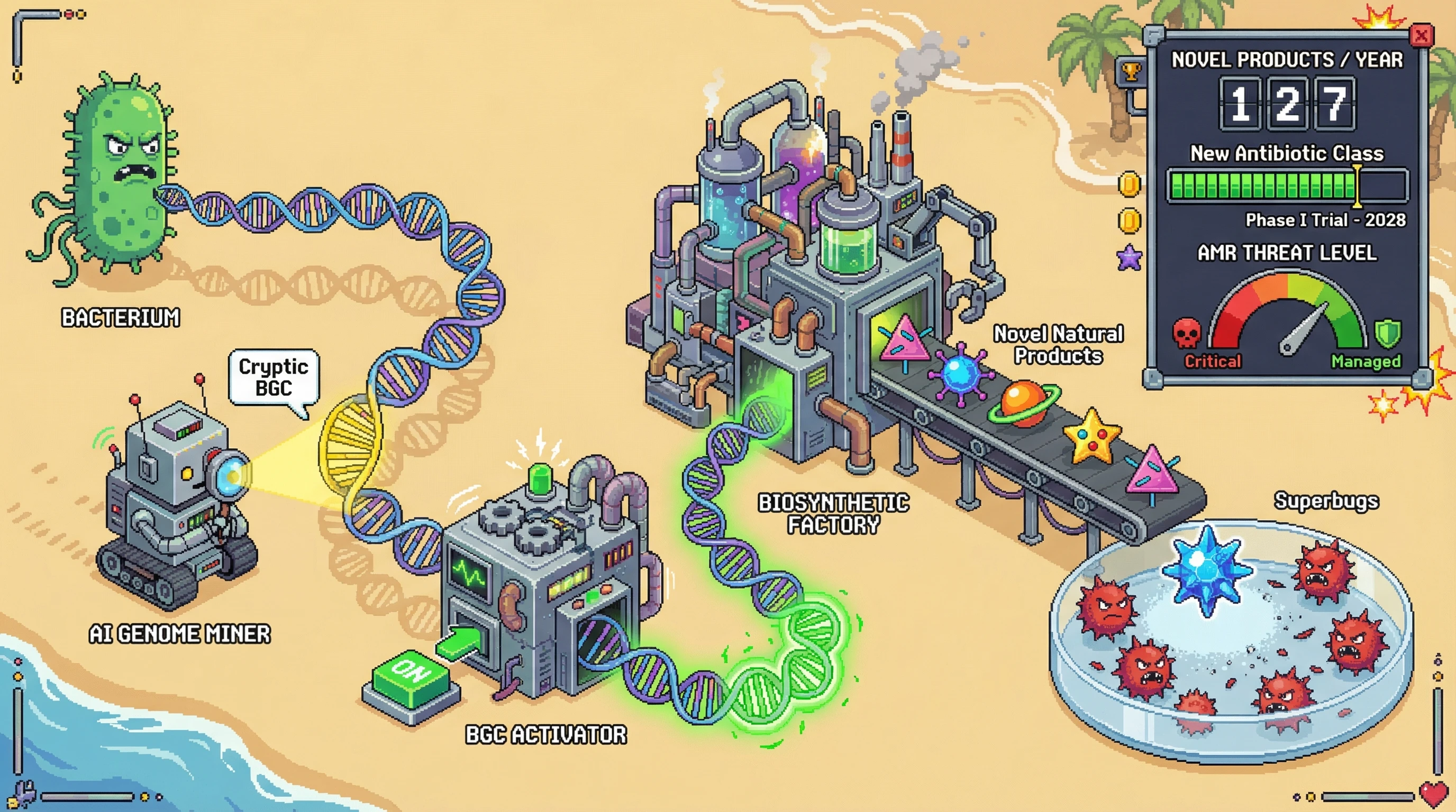 Infographic for: Natural Product Mining With AI Will Rediscover the Pharmacopeia — Most Drug-Like Molecules Are Already in Nature